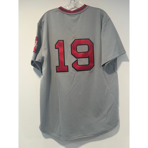 NWT Mitchell & Ness Boston Red Sox Jersey 1975 Fred Lynn #19 Sz 52 XXL - Picture 2 of 7